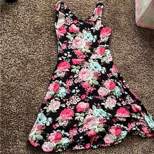 Floral skater dress